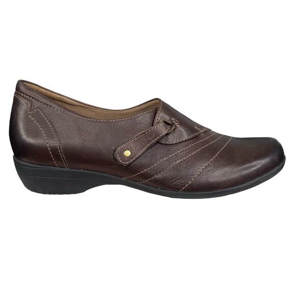 Dansko Women’s Franny Brown Leather Slip On Loafer Size 39 US 8.5/9 - Picture 1 of 11